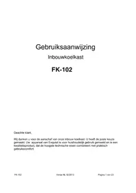FAGOR FK 102 - Koelkast