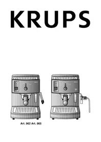 KRUPS F962 - Koffiezetapparaat