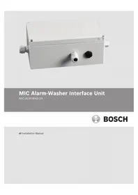 MIC Alarm-Washer Interface Unit BOSCH