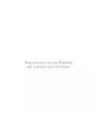 Handleiding APPLE MACBOOK (EARLY 2008) Laptop
