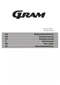 Handleiding GRAM KS 3215-93 X Koelkast