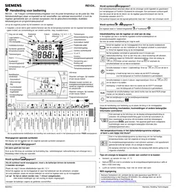 SIEMENS REV24DC - Thermostaat