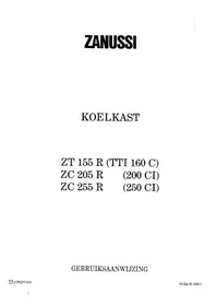 ZANUSSI ZC 255 bo - Kjøleskap