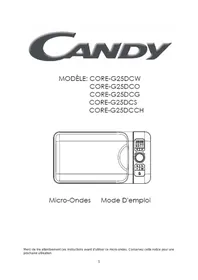 CANDY EGO-G25DCS - Mikrohullámú sütő