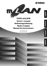 YAMAHA CD8-MLAN - Audio Interface