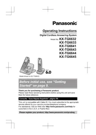 PANASONIC KX-TG6633 - Teléfono inalámbrico