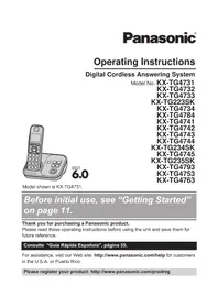 PANASONIC KX-TG4793 - Teléfono inalámbrico