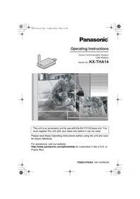 PANASONIC KX-THA14 - Teléfono inalámbrico