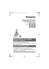 PANASONIC KX-TG7534 - Teléfono inalámbrico
