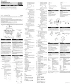 SHARP QS-1760H - Calculator