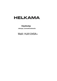 Helkama HJA124SA+ - Jääkaappi