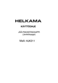 Helkama HJK211 - Jääkaappi