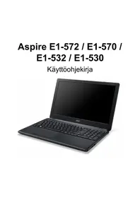 Käyttöohje ACER ASPIRE E1-572PG Kannettava tietokone