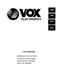 VOX 43ADS553B - Televizija