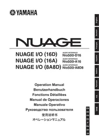 NIO500-D16/NIO500-A16/NIO500-A8D8 YAMAHA