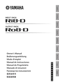 RI8-D/RO8-D YAMAHA