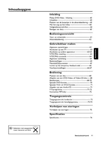 PHILIPS DVD712 - Dvd speler