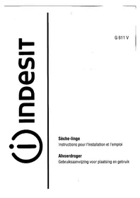 INDESIT G 611 V - Wasdroger