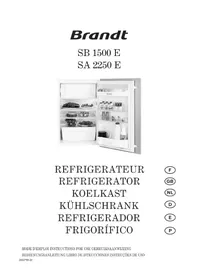 BRANDT SB1500E - Koelkast