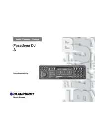 BLAUPUNKT Pasadena DJ - Autoradio
