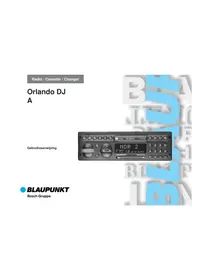 BLAUPUNKT Orlando DJ - Autoradio