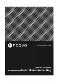 Handleiding AG Neovo X-19B Scherm