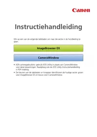 Handleiding CANON IMAGEBROWSER EX Foto- en Videosoftware