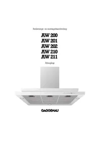 Handleiding GAGGENAU AW201192 Afzuigkap