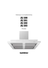 Handleiding GAGGENAU AI200102 Afzuigkap