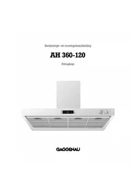 Handleiding GAGGENAU AH360120 Afzuigkap