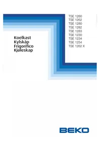 BEKO TSE 1234 - Kylskåp
