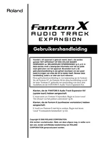Fantom X ROLAND