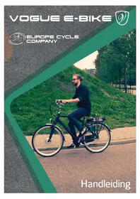 Handleiding Vogue ELEGANCE Elektrische fiets