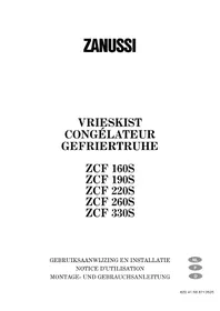 ZANUSSI ZCF 260 M - Vriezer