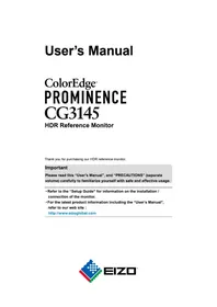 ColorEdge PROMINENCE CG3145 EIZO
