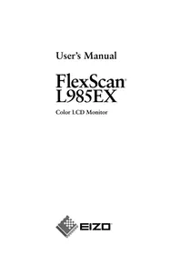 FlexScan L985EX EIZO