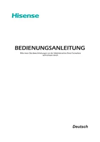 Bruksanvisning HISENSE H32BE5000 TV