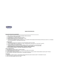 Manual DELONGHI BDM 1200 Mașină de pâine