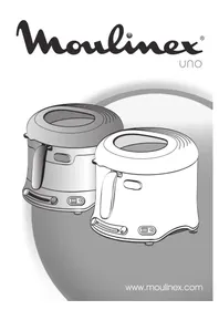 Manual MOULINEX UNO AF123127 Friteuză