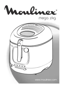 Manual MOULINEX MEGA AM400170 Friteuză
