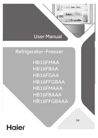 HAIER HB16FFGBAAA - Hladilnik