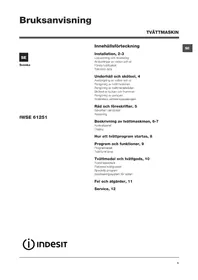 INDESIT IWSE 61251 - Tvättmaskin