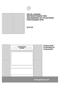 GORENJE EC8645WPB - Ugn