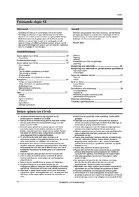 GORENJE EC7768E - Spis
