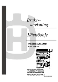 HUSQVARNA QR2240FX - Kylskåp