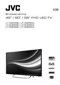 Bruksanvisning JVC LT-55E55B Tv