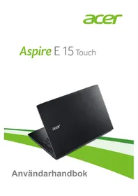 Bruksanvisning ACER ASPIRE E5-575TG Bärbar dator