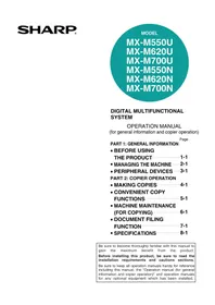 MX-M550U SHARP