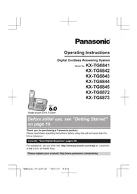 PANASONIC KX-TG6872 - Teléfono inalámbrico