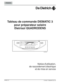 DE DIETRICH DIEMATIC 3 - Chaudière